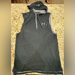 Under Armour Sleeveless Hoodie Loose MD Black